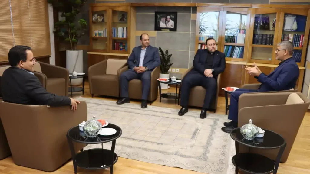 بازدید محمد حسین خروطی مدیرعامل شرکت توسعه فناوری اطلاعات خوارزمی از دفاتر استانی
