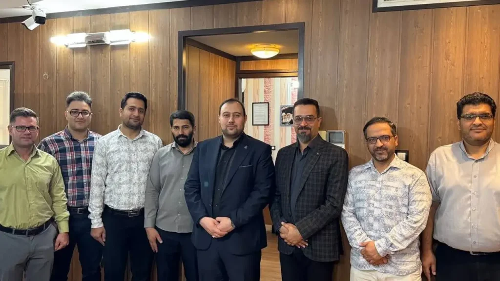 بازدید محمد حسین خروطی مدیرعامل شرکت توسعه فناوری اطلاعات خوارزمی از دفاتر استانی