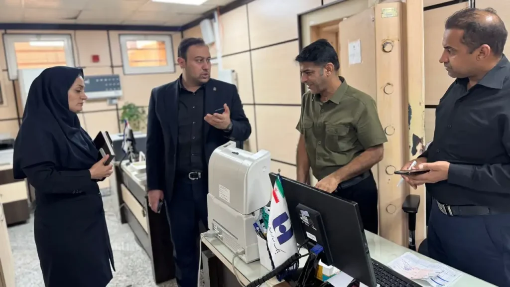 بازدید محمد حسین خروطی مدیرعامل شرکت توسعه فناوری اطلاعات خوارزمی از دفاتر استانی