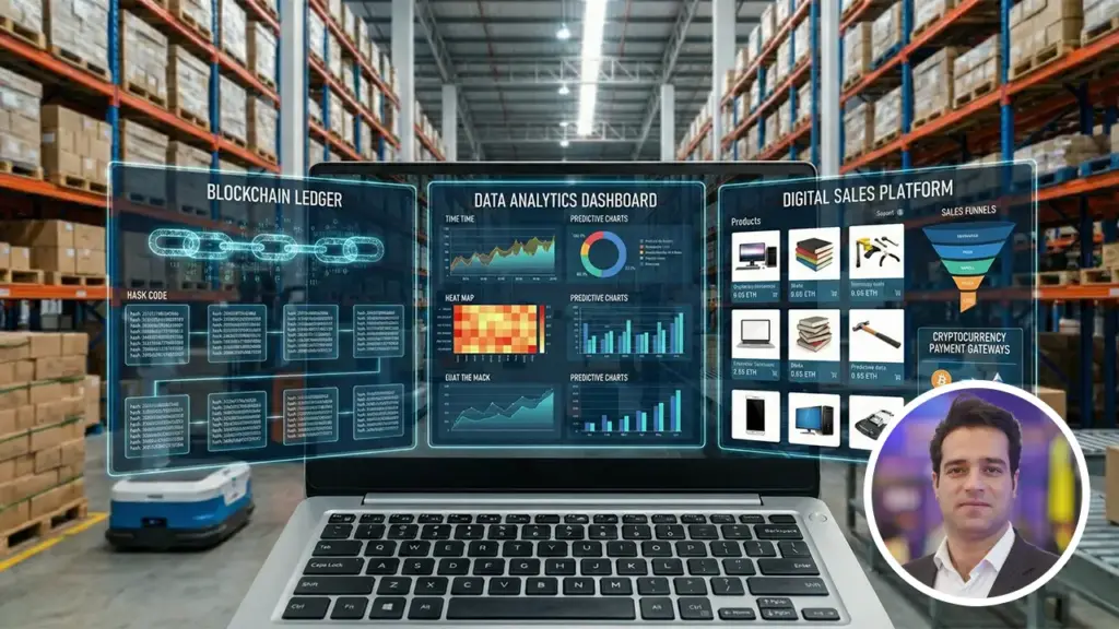 اثرات هم‌افزایی بلاکچین و فروش دیجیتال بر عملکرد زنجیره‌های تأمین